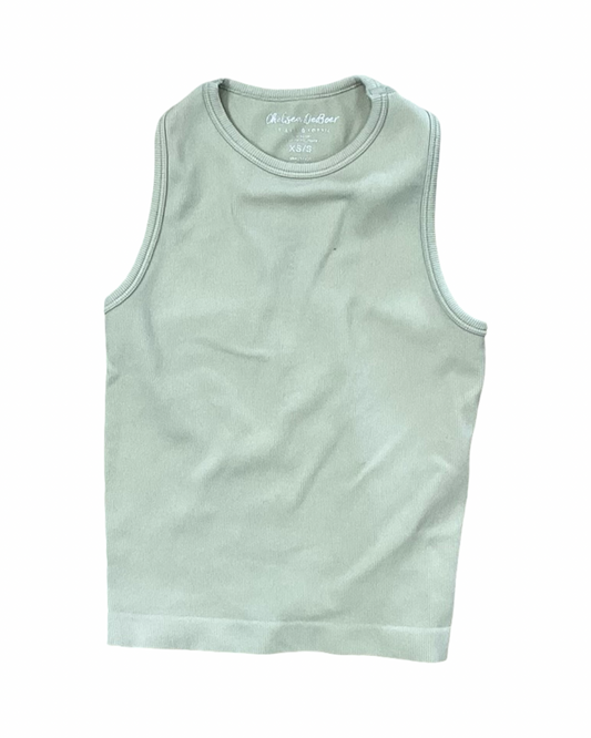 Top Cami By Clothes Mentor In Green, Size:Xs