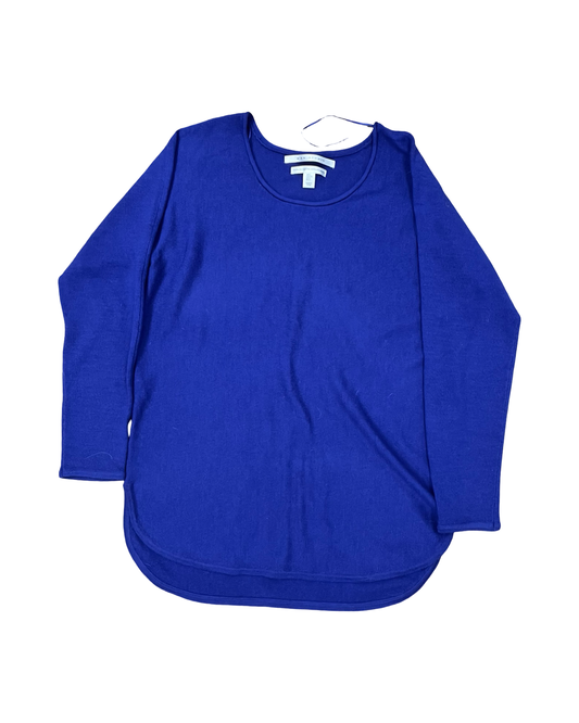 Sweater By Max Studio In Blue, Size:L