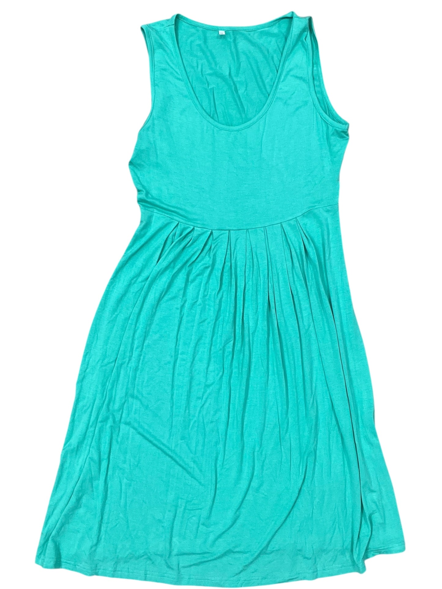 Dress Casual Midi By Clothes Mentor In Green, Size:M