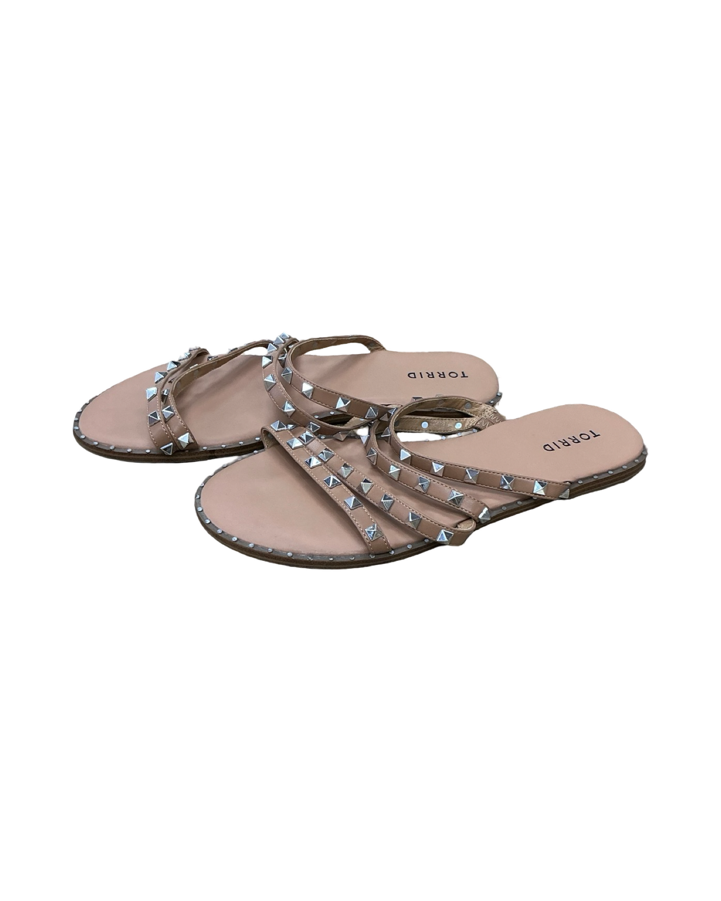Sandals Flip Flops By Torrid In Beige, Size:10.5