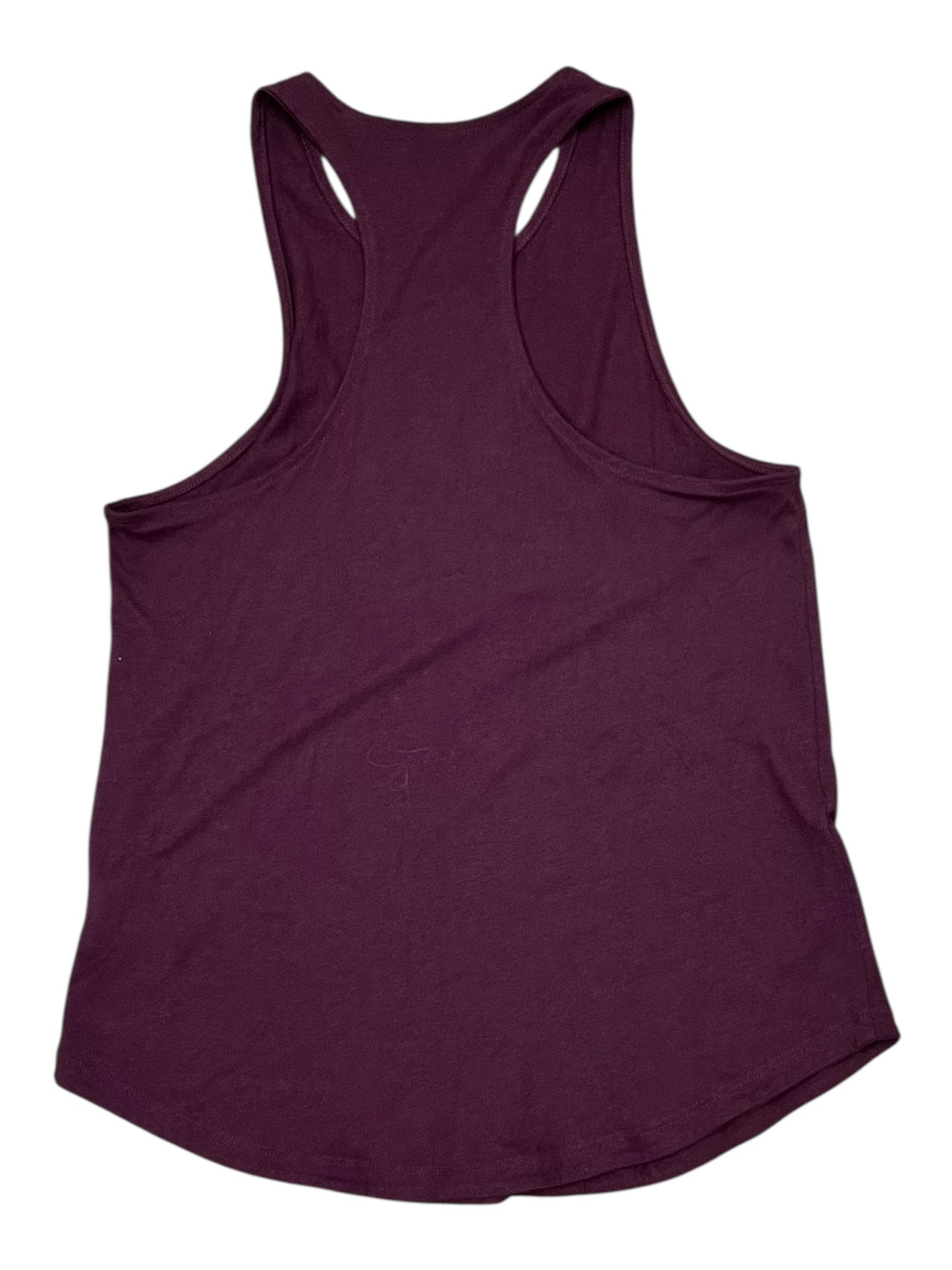 Athletic Tank Top By Adidas In Maroon, Size:S