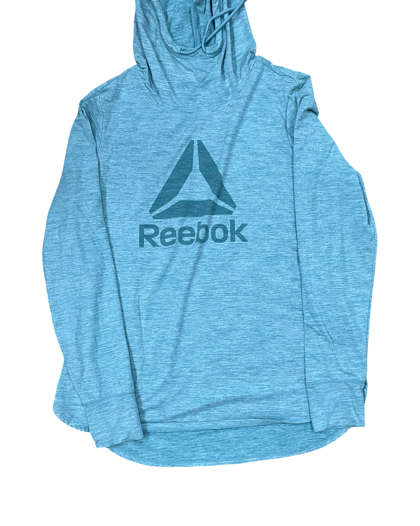 Athletic Top Ls Collar By Reebok In Green, Size:Xl