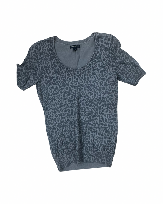 Top Ss By Banana Republic In Leopard Print, Size:S