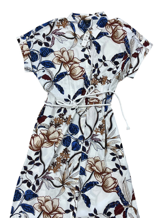 Dress Casual Maxi By Talbots In Floral Print, Size:Xl