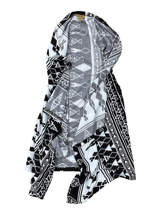 Cardigan By Wrangler In Black & White, Size:M