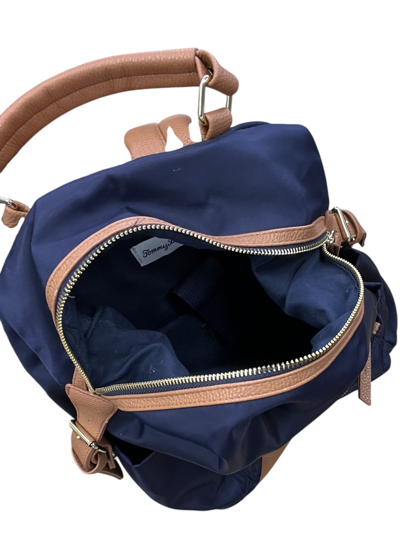 Backpack By Tommy Bahama In Blue & Brown, Size:Medium