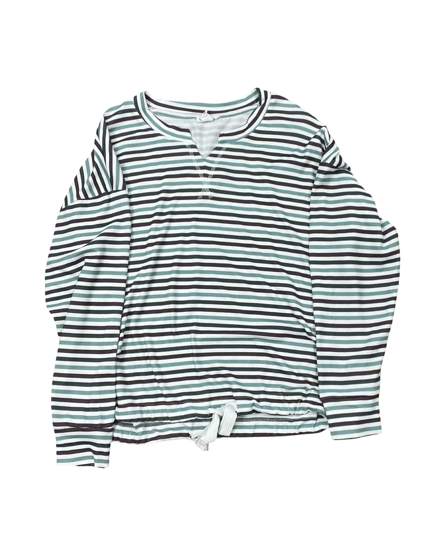 Top Ls By Tribal In Green & Purple, Size:M