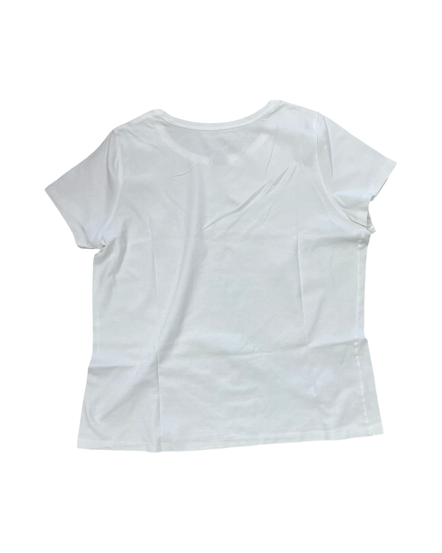 Top Ss Basic By St Johns Bay In White, Size:Xl