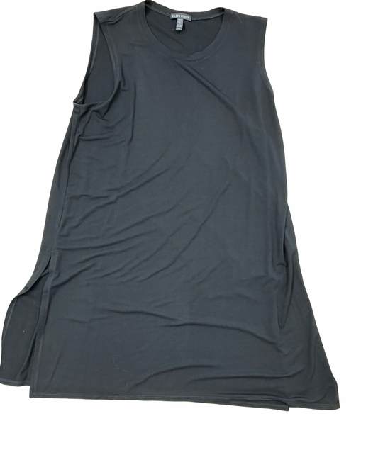 Dress Casual Midi By Eileen Fisher In Black, Size:L