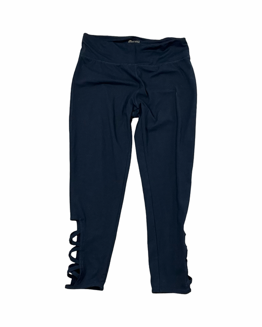 Athletic Leggings Capris By Balance Collection In Black, Size:M