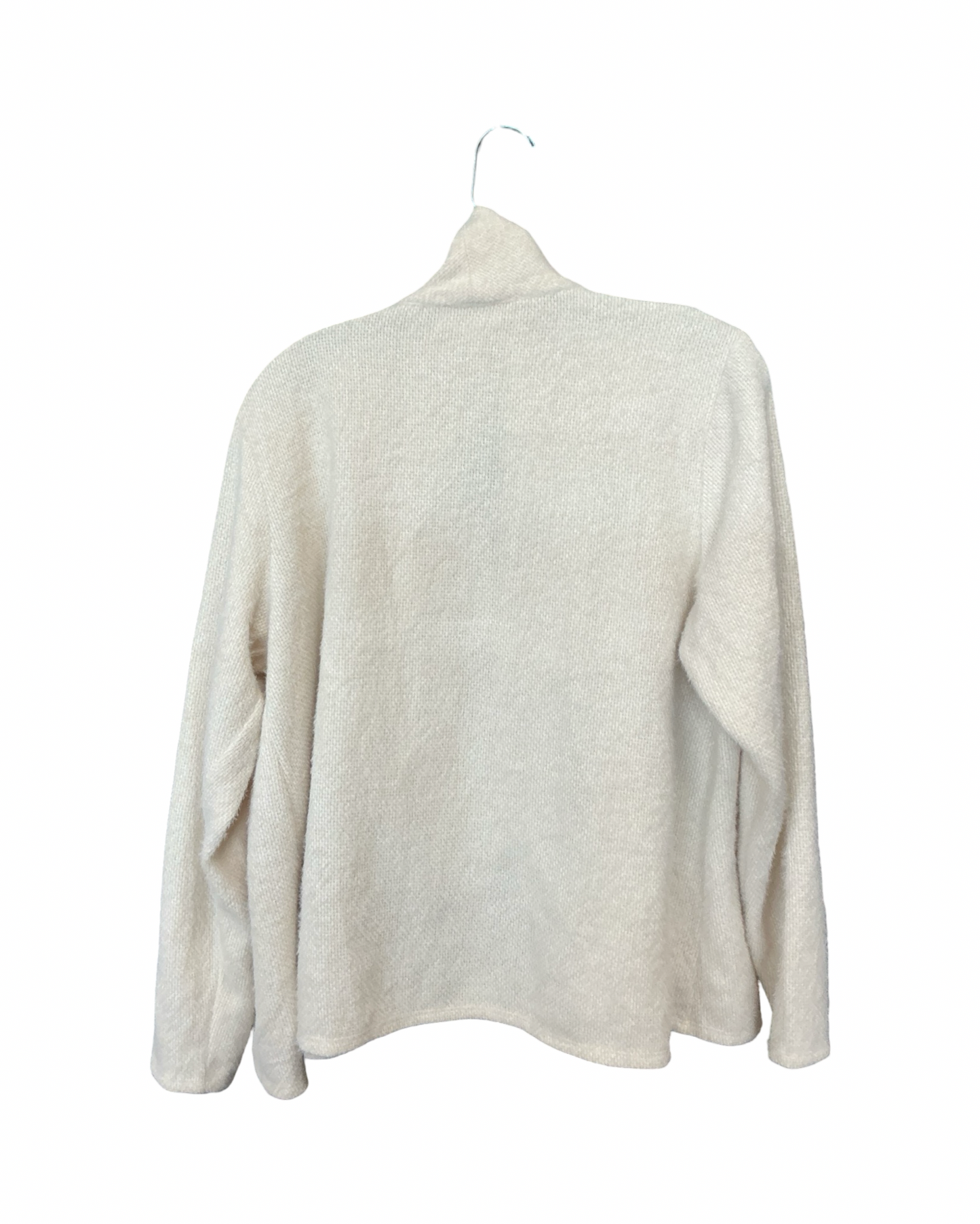 Cardigan By Maurices In Cream, Size:1X