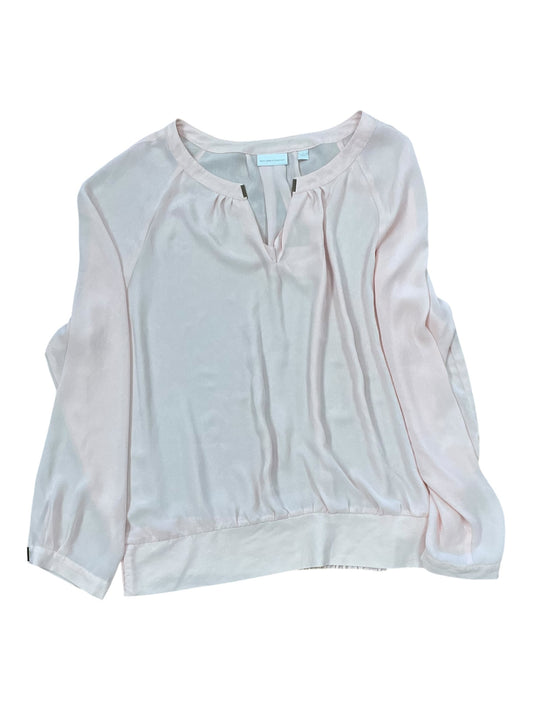 Top Ls By New York And Co In Pink, Size:Xl