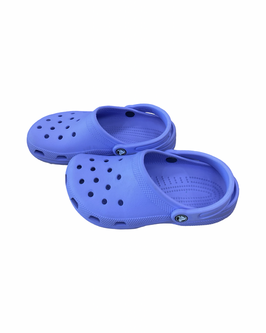 Shoes Flats By Crocs In Purple, Size:7