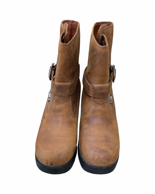 Boots Combat By Harley Davidson In Copper, Size:9