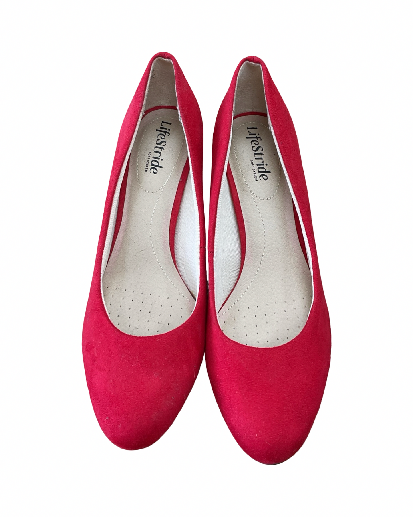 Shoes Heels Block By Clothes Mentor In Red, Size:9