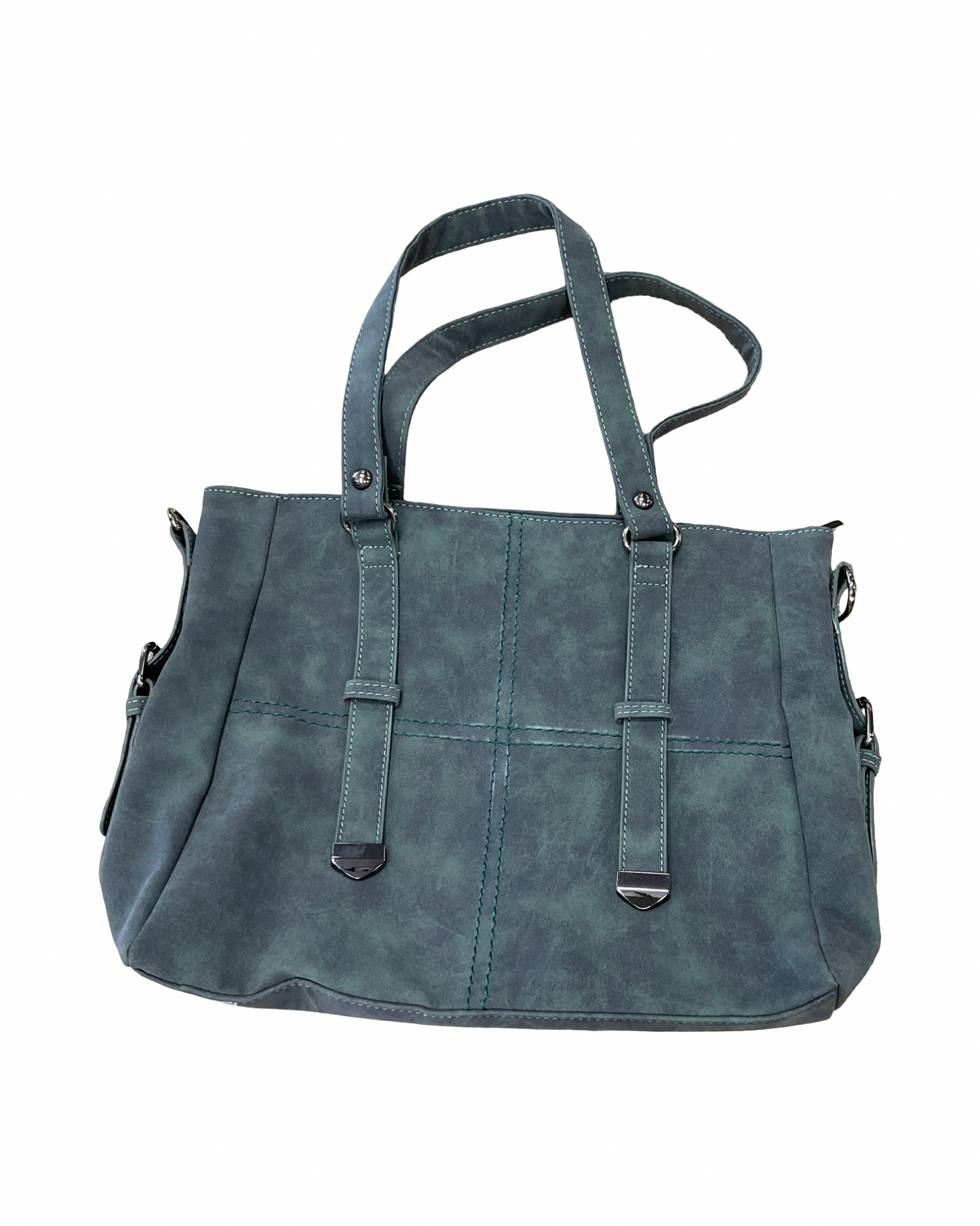 Handbag By Clothes Mentor In Green, Size:Medium