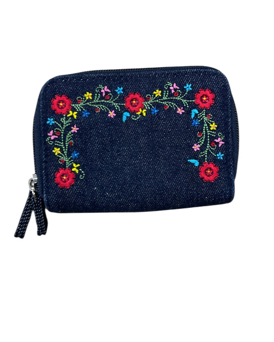 Wallet By Clothes Mentor In Blue, Size:Small