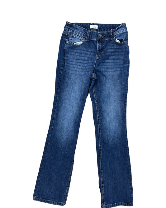 Jeans Boot Cut By Maurices In Blue Denim, Size:10