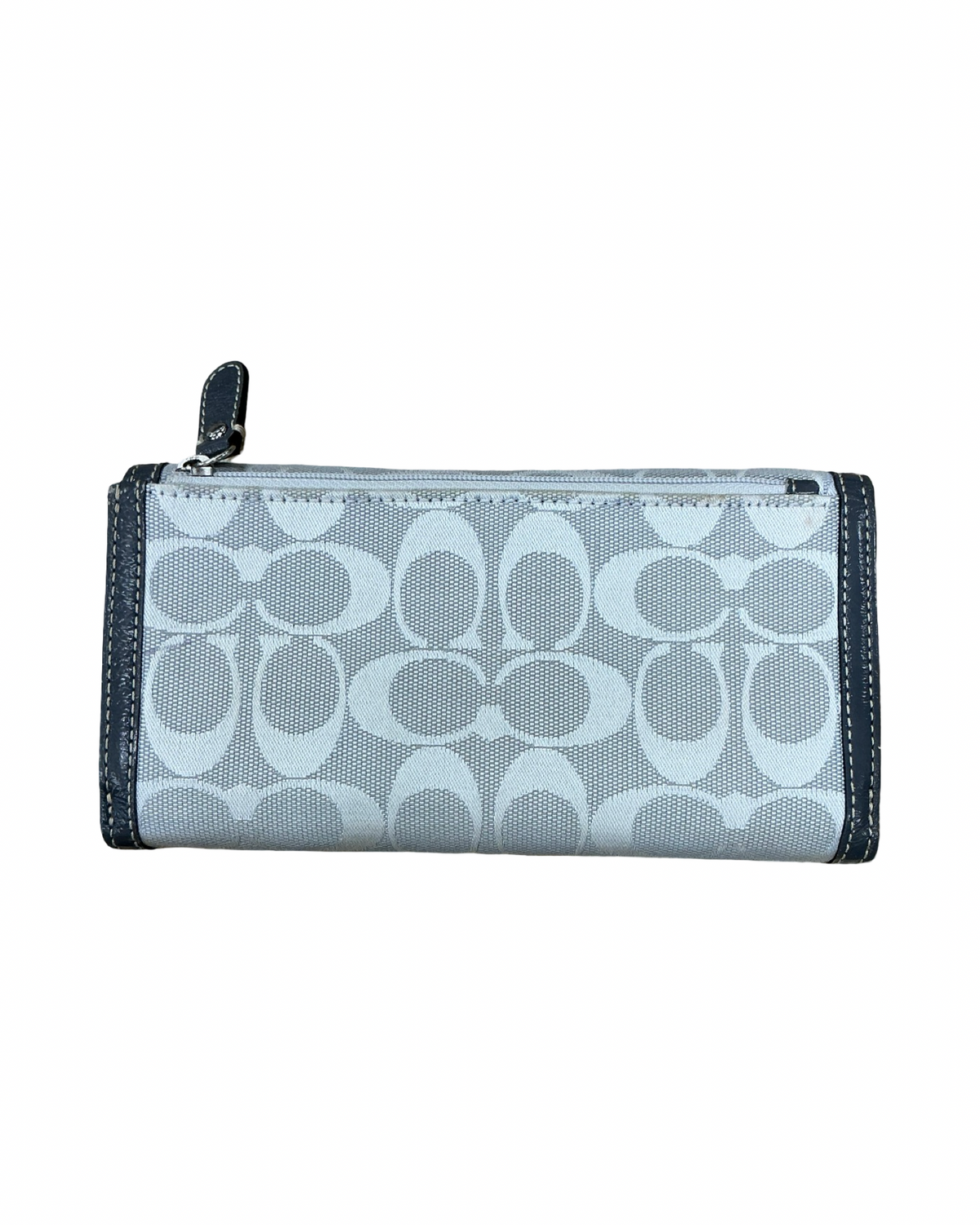 Wallet Designer By Coach In Grey, Size:Medium
