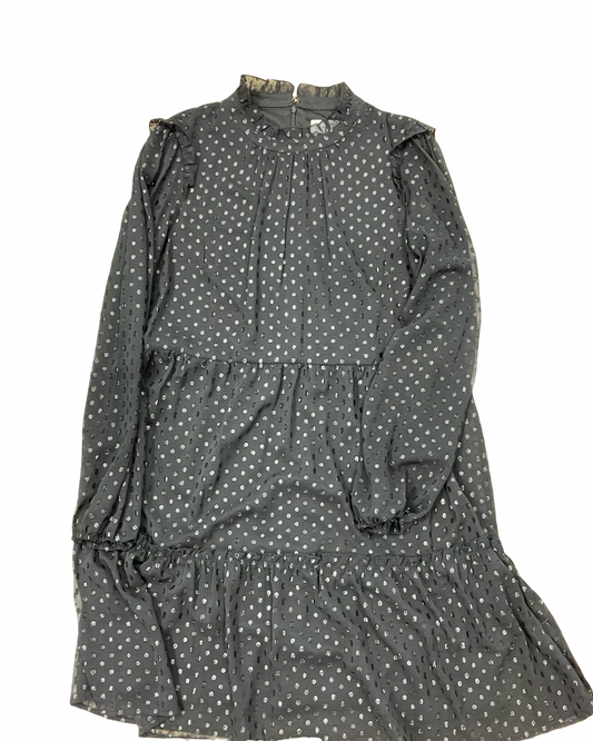 Dress Party Midi By Clothes Mentor In Black, Size:L