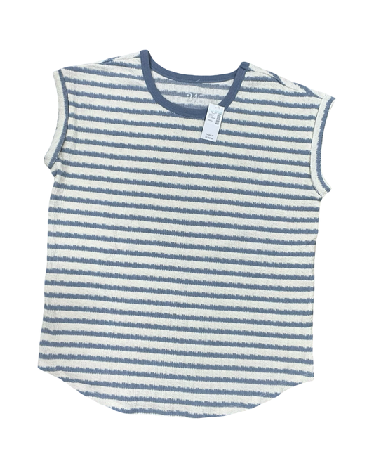 Top Ss By Maurices In Blue & Cream, Size:S