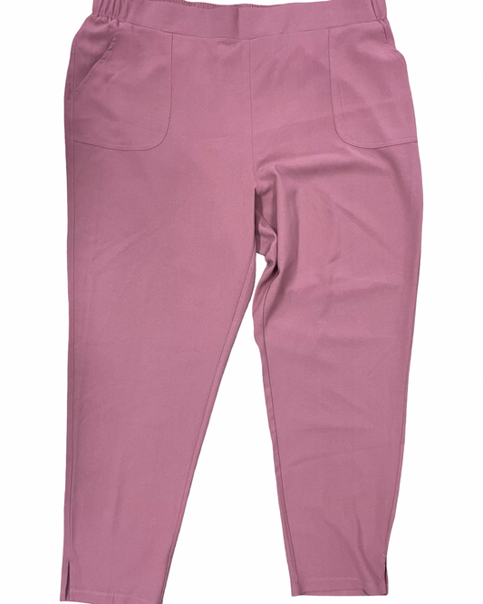 Athletic Pants By 32 Degrees In Pink, Size:1X