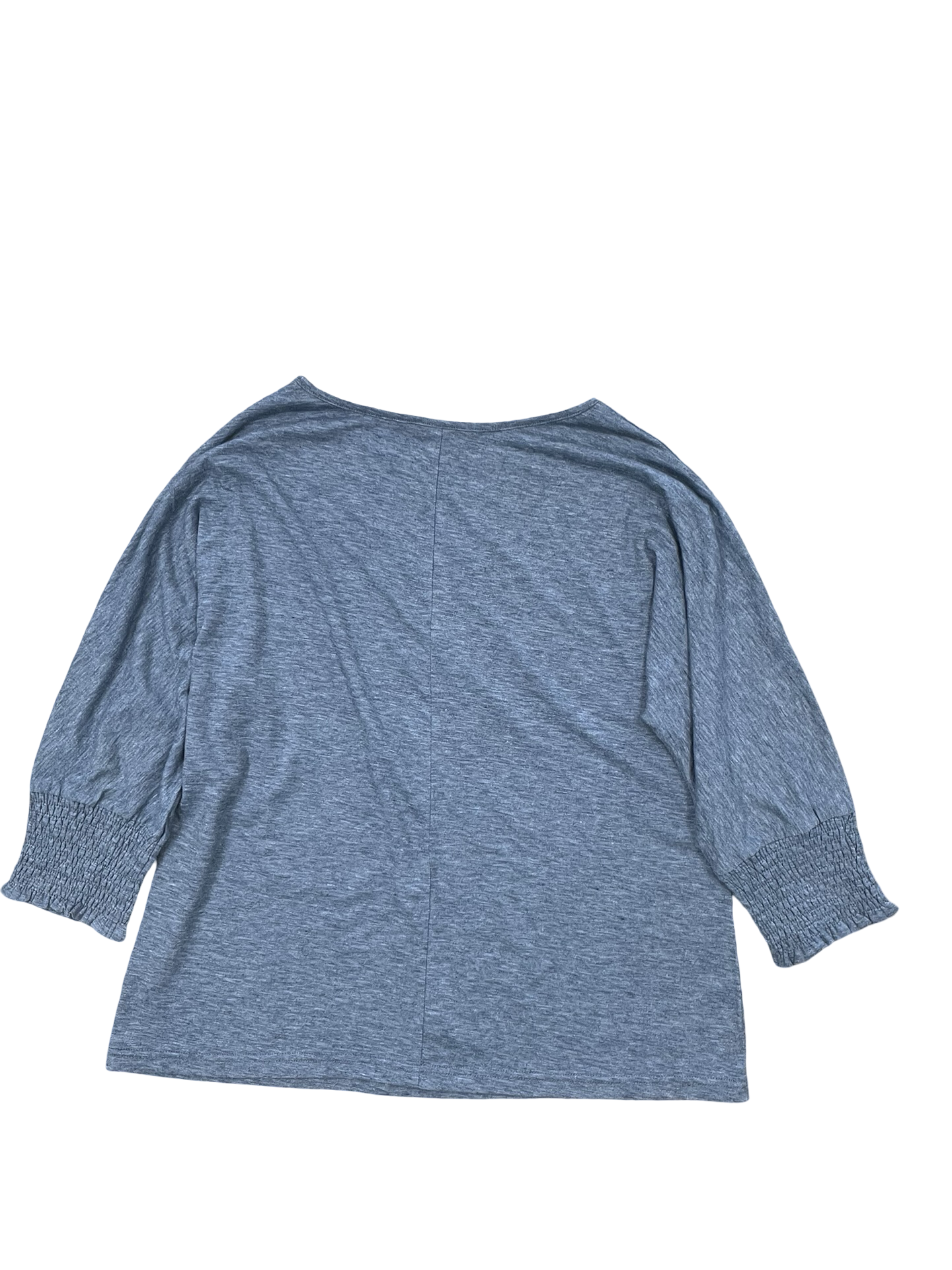 Top 3/4 Sleeve By Dokotoo In Blue, Size:M