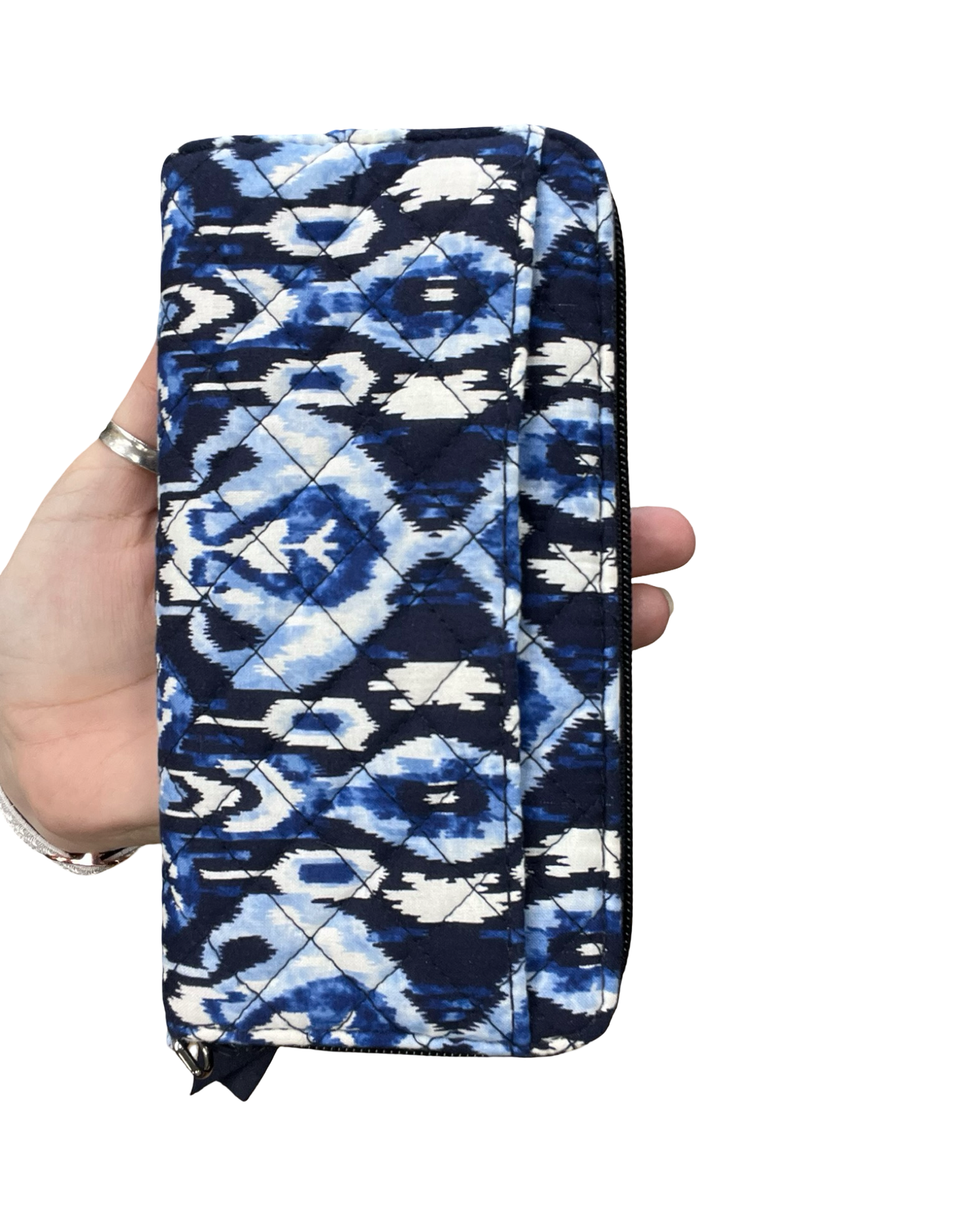 Wallet By Vera Bradley In Blue, Size:Medium