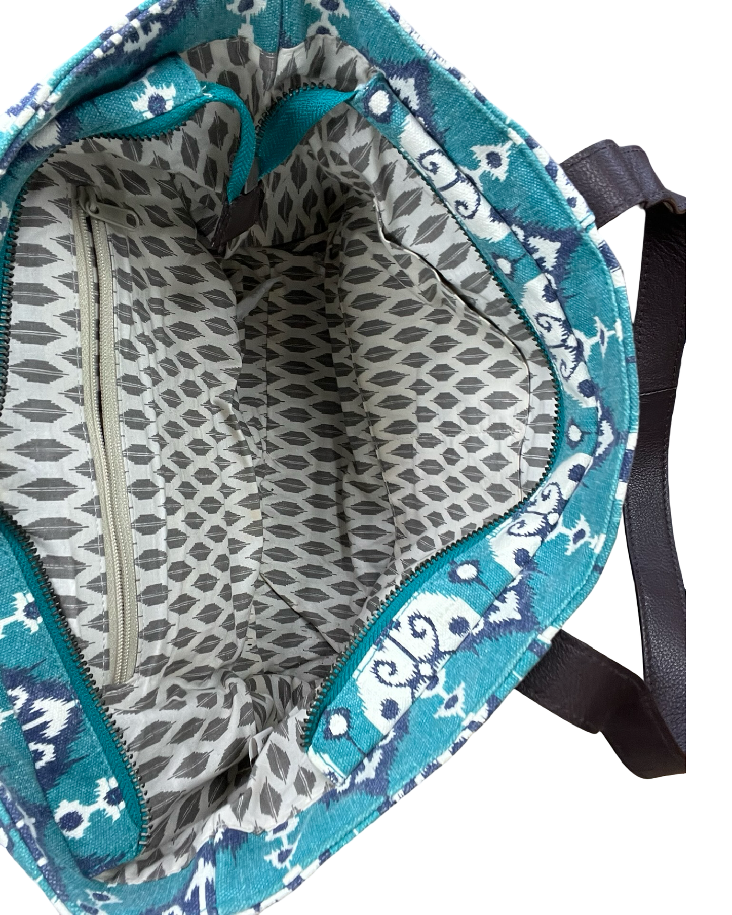 Handbag By Clothes Mentor In Aqua, Size:Medium