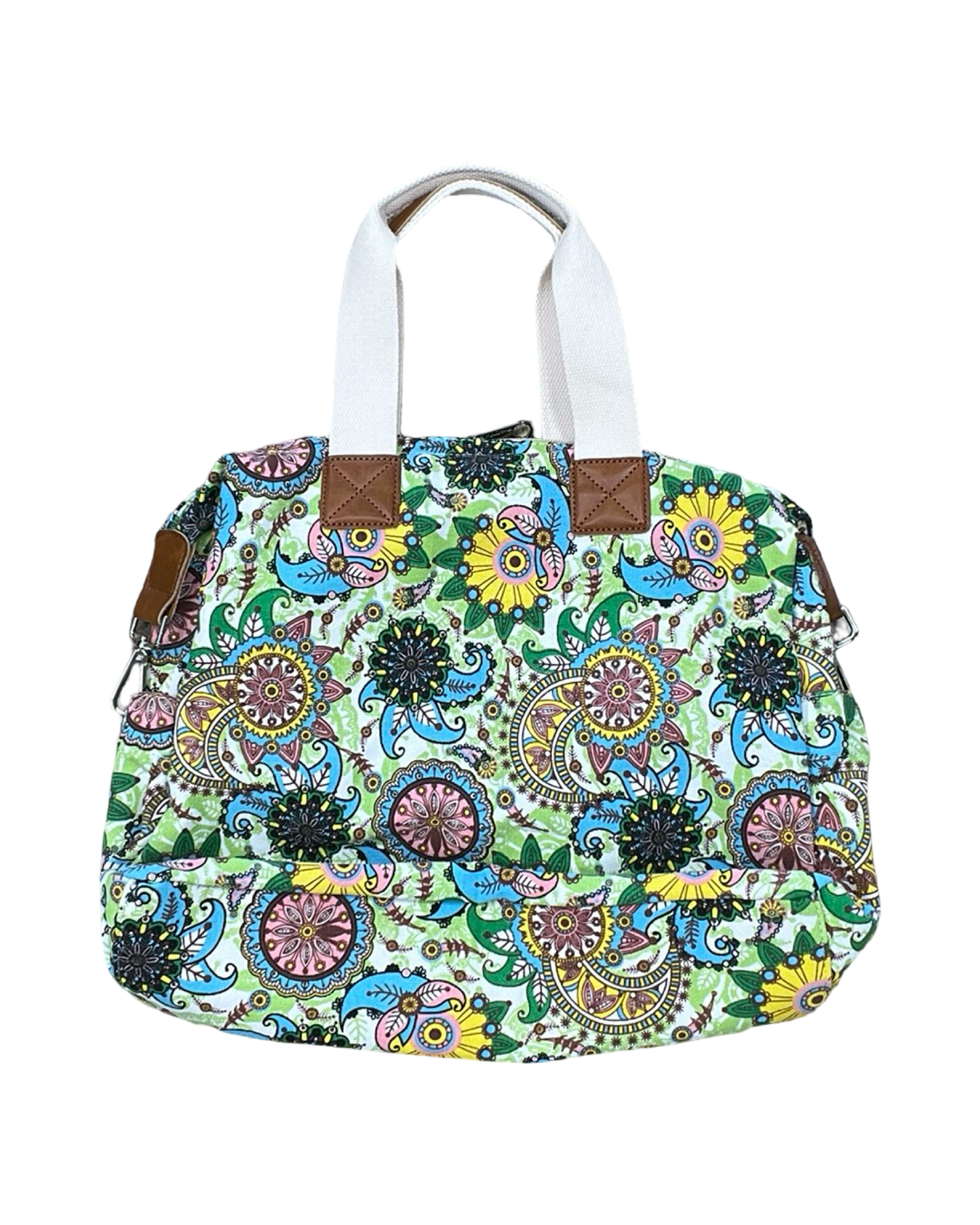 Tote By Clothes Mentor In Floral Print, Size:Small