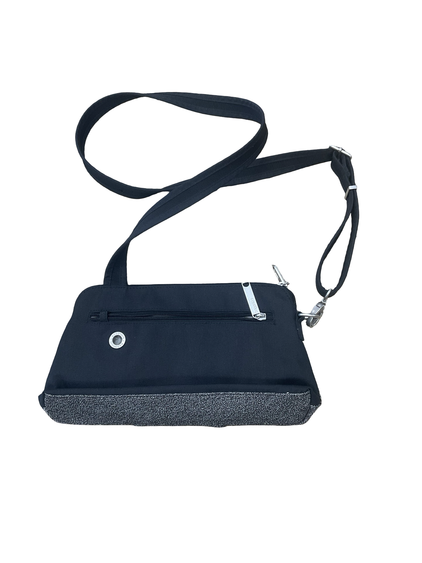 Crossbody By Baggallini In Black & Grey, Size:Medium