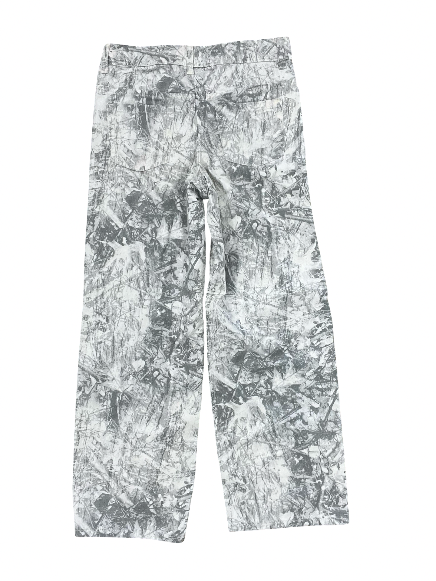 Jeans Straight By Clothes Mentor In Camouflage Print, Size:12