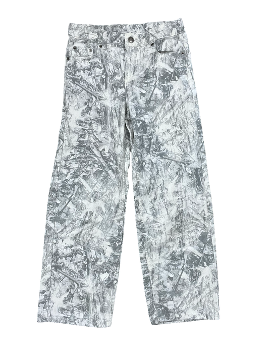 Jeans Straight By Clothes Mentor In Camouflage Print, Size:12