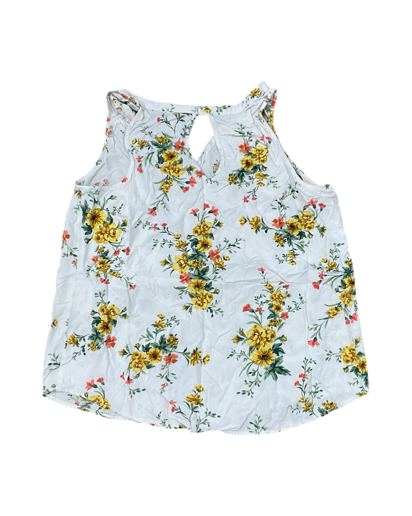 Top Sleeveless By Old Navy In Floral Print, Size:L
