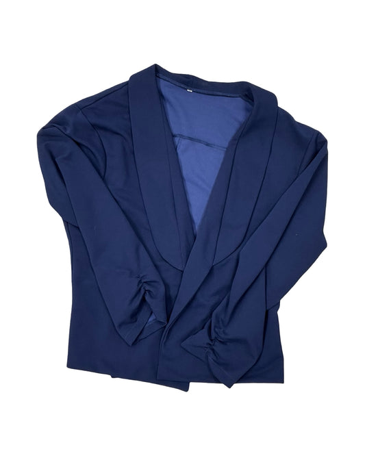 Blazer By Clothes Mentor In Navy, Size:3X