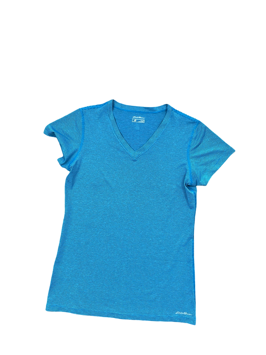 Top Ss By Eddie Bauer In Blue, Size:S