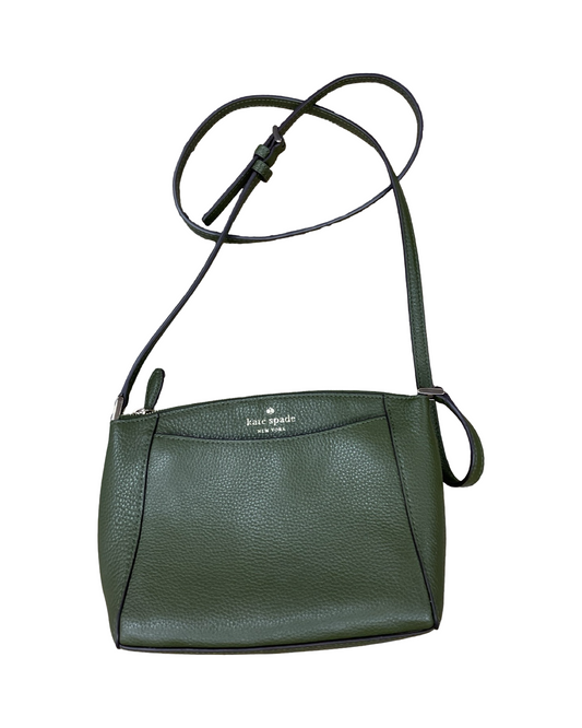 Crossbody Designer By Kate Spade In Green, Size:Medium