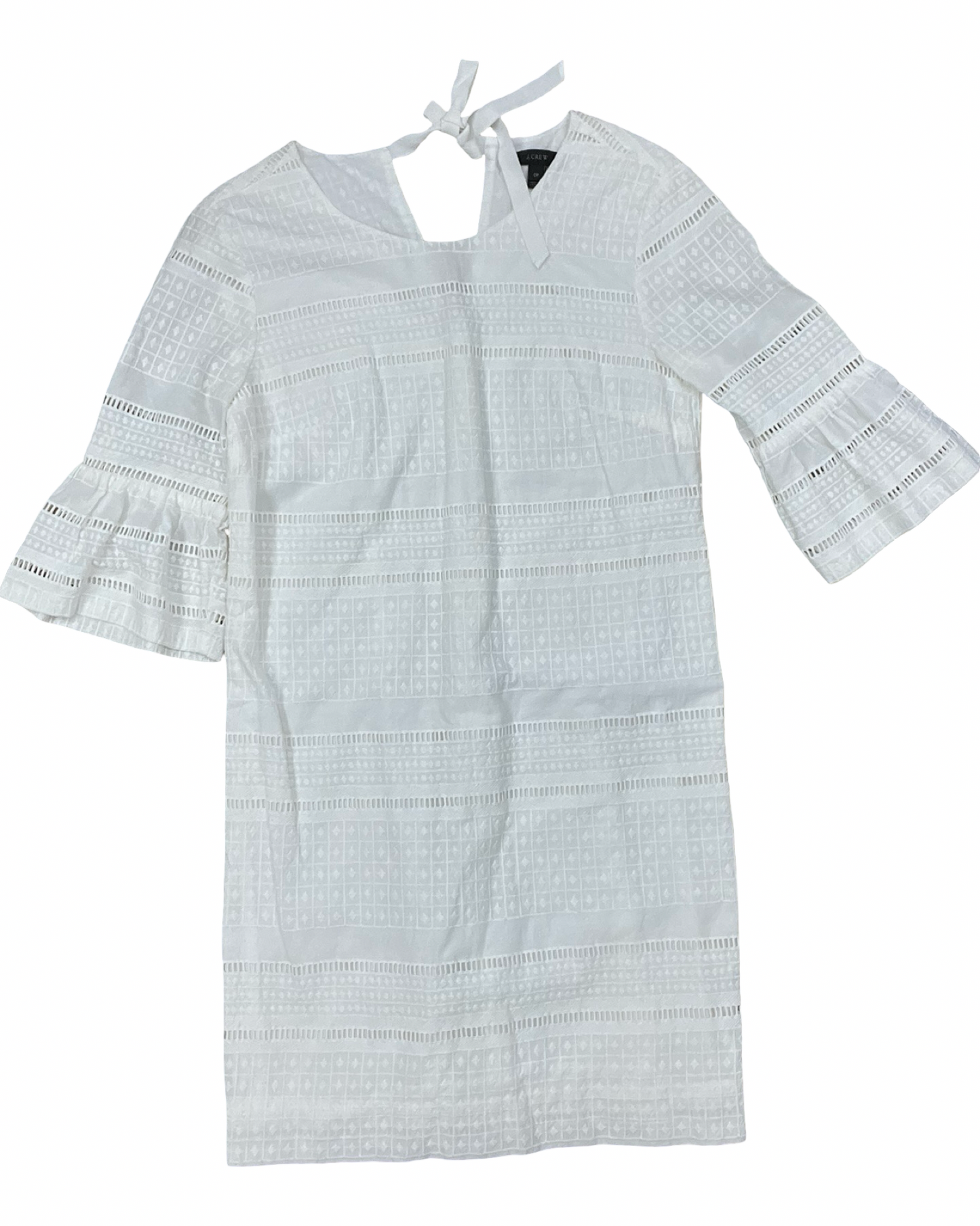 Dress Casual Midi By J. Crew In Cream, Size:0P