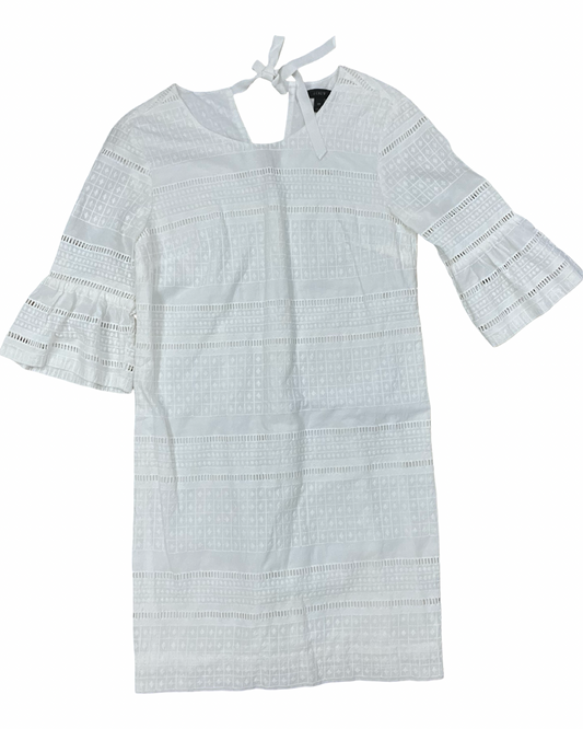 Dress Casual Midi By J. Crew In Cream, Size:0P