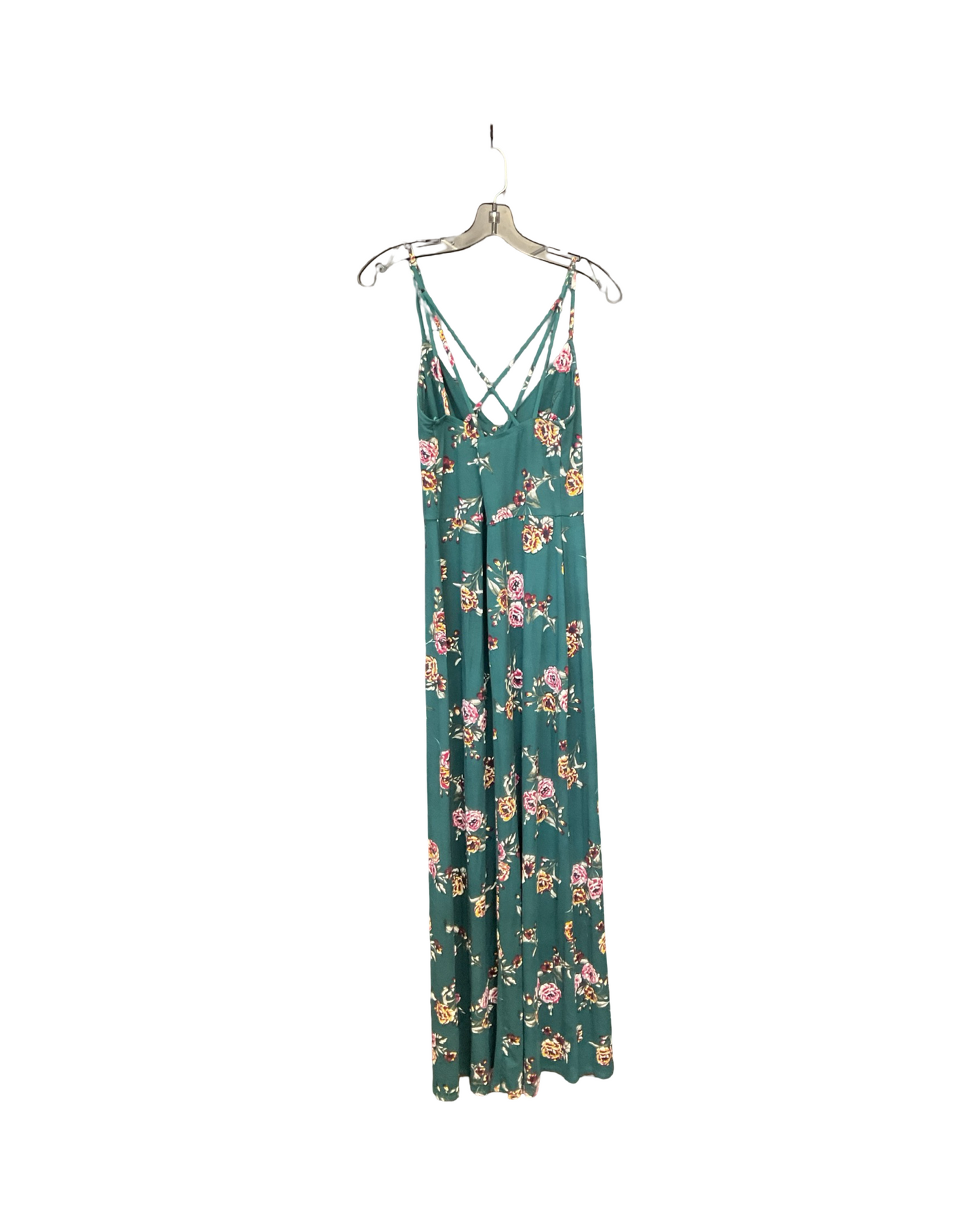 Dress Casual Maxi By Nine Britton In Green, Size:M