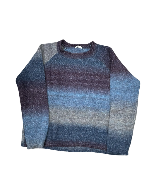 Sweater By Hem & Thread In Blue & Purple, Size:S
