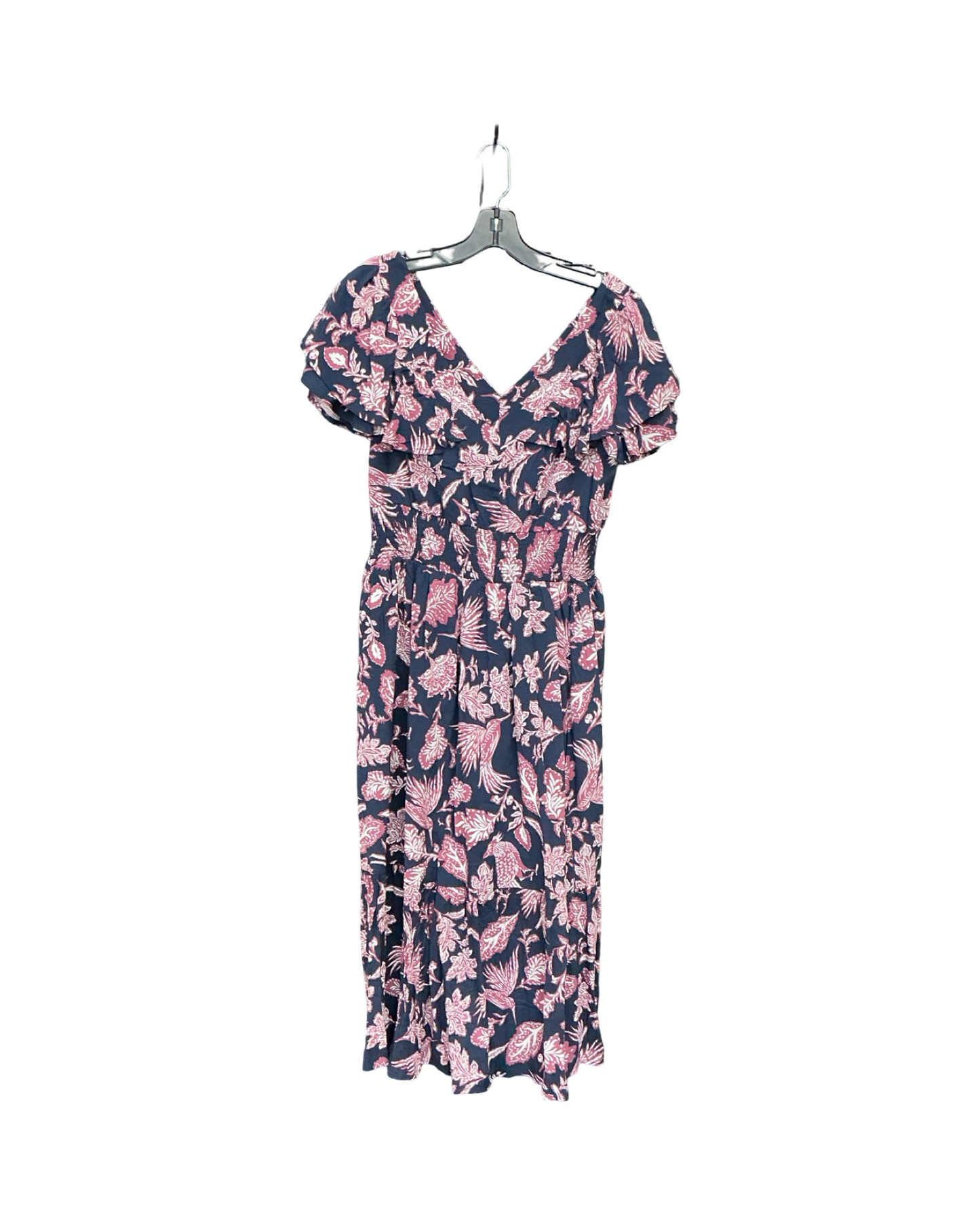 Dress Casual Midi By Maurices In Blue, Size:S