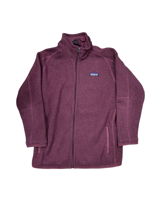 Jacket Fleece By Patagonia In Red, Size:L