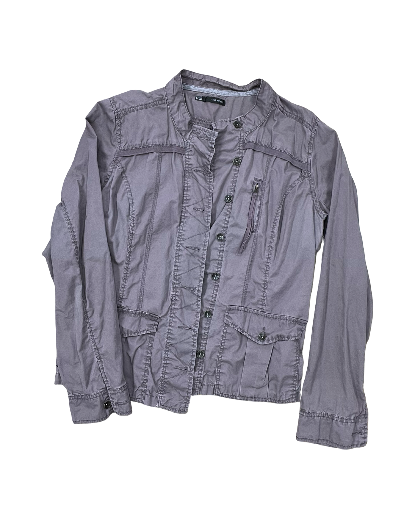 Jacket Other By Maurices In Purple, Size:Xl