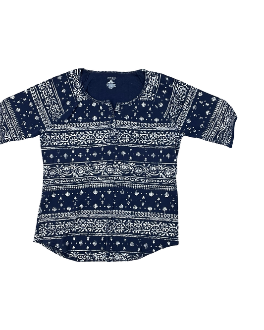 Top Ss By Sonoma In Blue & White, Size:Xl