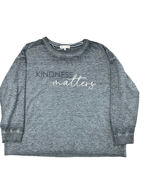 Top Ls By C And C In Grey, Size:1X
