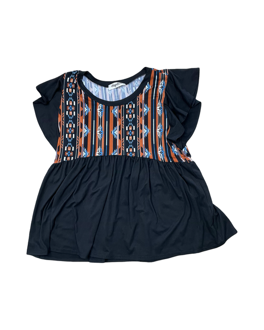 Top Ss By Haptics In Black, Size:S