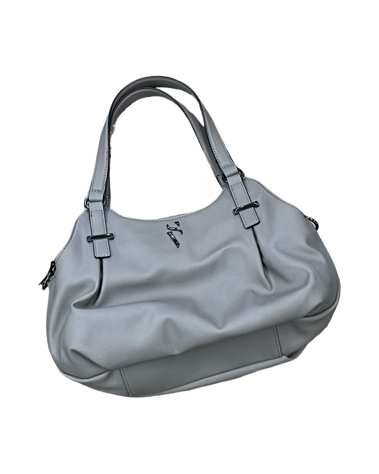 Handbag By Simply Vera In Taupe, Size:Medium