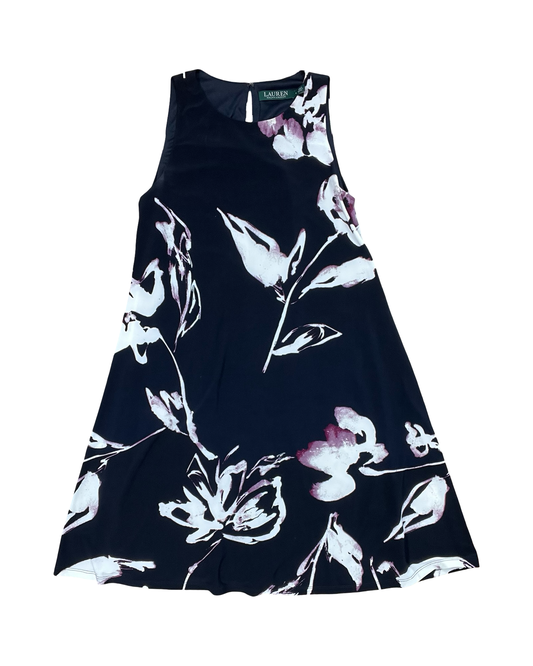 Dress Work By Lauren By Ralph Lauren In Black, Size:S