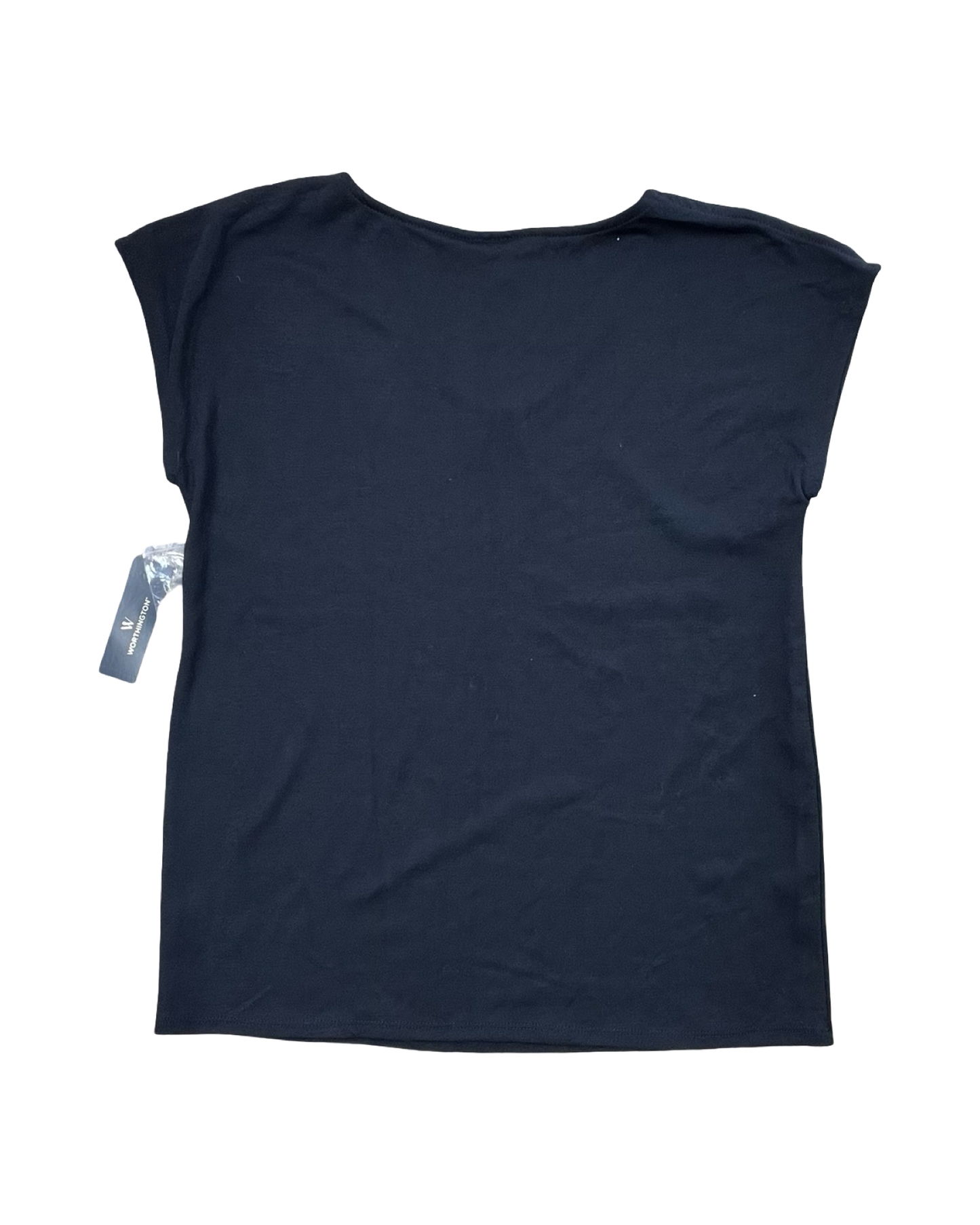 Top Sleeveless By Worthington In Black, Size:M